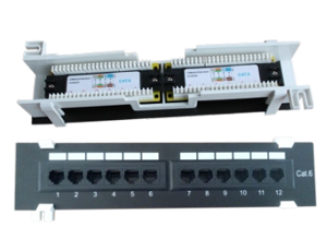 Cat 6 Unshielded Punch Down Wall Mount Patch Panel